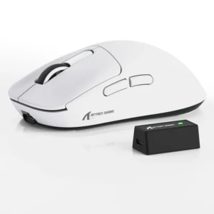 ATTACK SHARK X3PRO Three Modes 8K Gaming Mouse WHITE