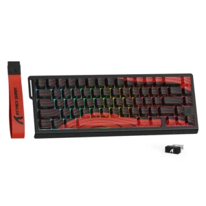 ATTACK SHARK X68PRO HE Wireless Rapid Trigger Keyboard Magnetic Switch RED