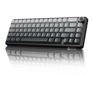 ATTACK SHARK X66 Wireless Mechanical Keyboard with Side Printed PBT Keycaps GRADIENT BLACK