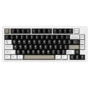 ATTACK SHARK X86 Full Aluminum Keyboard MILK WHITE