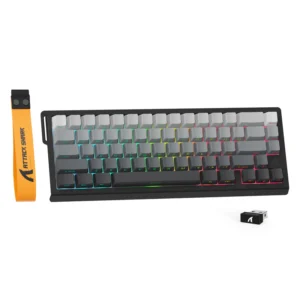 ATTACK SHARK X68PRO HE Wireless Rapid Trigger Keyboard Magnetic Switch GRADIENT BLACK