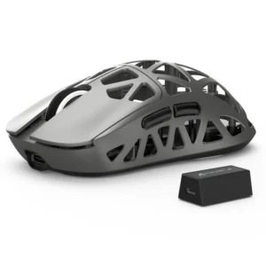 ATTACK SHARK R2 Magnesium Alloy PAW3950 Gaming Mouse 8K SILVER